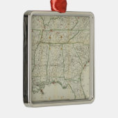 歴史的戦争の地図 メタルオーナメント (右)