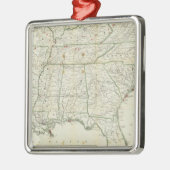 歴史的戦争の地図 メタルオーナメント (左)