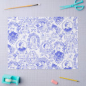 歴史的男女同権主義者は青いToileを開拓します 薄葉紙 (クラフト)