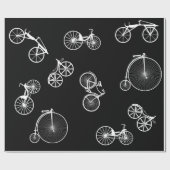 歴史的自転車 ラッピングペーパー (フラット)