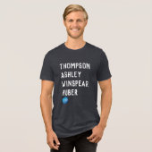 歴史的謎Tシャツ トライブレンドＴシャツ (正面全面)