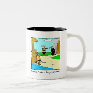 歴史的軍隊ユーモアのマグカップ ツートーンマグカップ