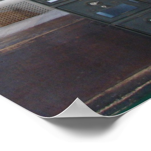 歴史的郵便局 ポスター (角)