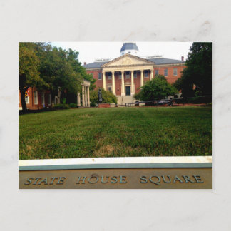 歴史的都心のアナポリスメリーランド ポストカード