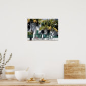 歴史的鍵ウェストフロリダ ポスター (キッチン)