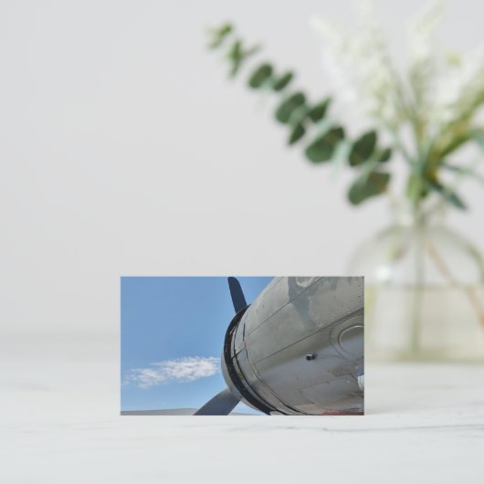 歴史的飛行機 名刺 (スタンド正面)