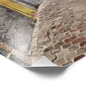 歴史的魅力的なモロッコの狭い路地 フォトプリント            (角)