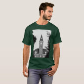 歴史的魅力 フェイエットビル アーカンソー州 郡庁舎 Tシャツ (正面フル)