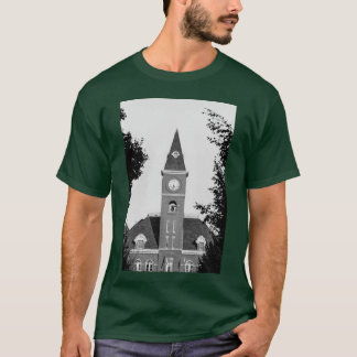 歴史的魅力 フェイエットビル アーカンソー州 郡庁舎 Tシャツ