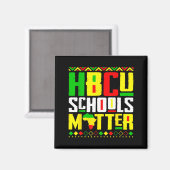 歴史的黒人大学の卒業生 HBCU マグネット (正面/裏面)