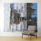 歴史蒸気エンジン.... タペストリー (インサイチュ(横))