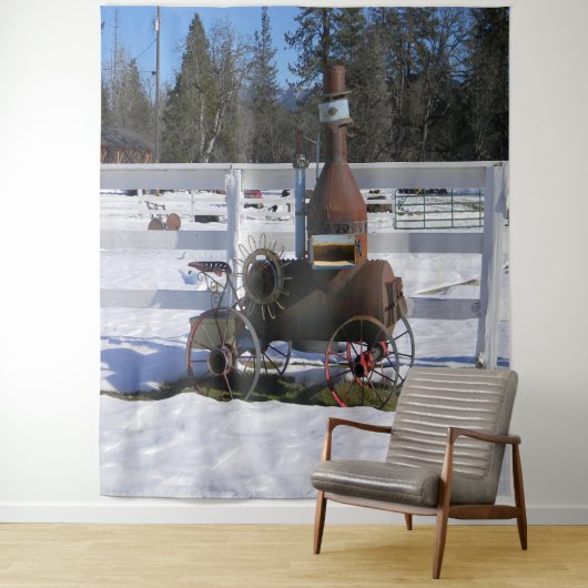 歴史蒸気エンジン.... タペストリー (インサイチュ)