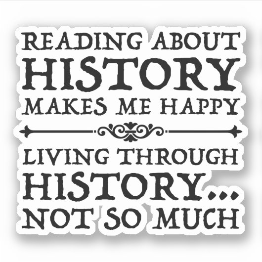歴史読が嬉しい シール (正面)