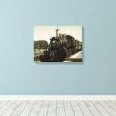 歴史鉄道 キャンバスプリント (インサイチュ (ウッドフロア))