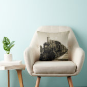 歴史鉄道 クッション (椅子)