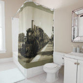 歴史鉄道 シャワーカーテン (インサイチュ)