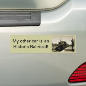 歴史鉄道 バンパーステッカー (車上)