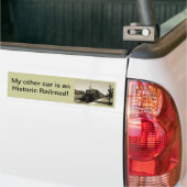 歴史鉄道 バンパーステッカー (トラック上)