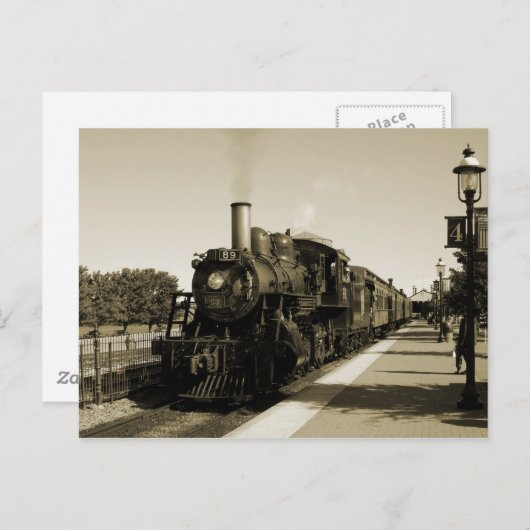 歴史鉄道 ポストカード (正面/裏面)