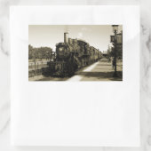 歴史鉄道 長方形シール (バッグ)