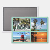 歴史鍵西フロリダ州 マグネット (正面/裏面)