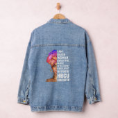 歴史黒人大学学生Hbcu デニムジャケット (ハンガー)