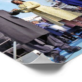 歴史:オバマ大統領就任式 ポスター (角)