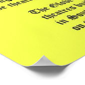 歴史，グローブシアターシェイクスピア ポスター (角)