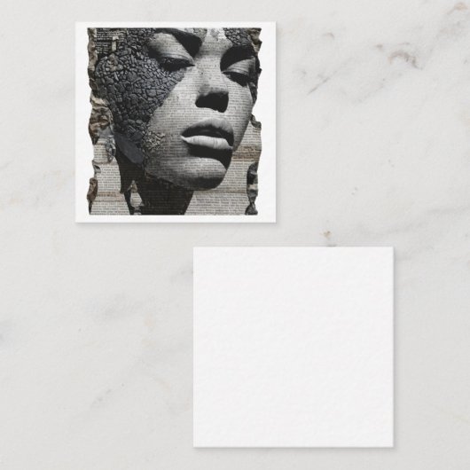 歴史 スクエア名刺 (正面/裏面)