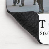 歴史: バラクおよびミシェールオバマの就任式 マウスパッド (コーナー)