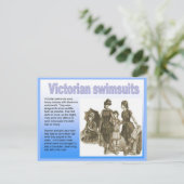 歴史,ビクトリアン海辺,水着 ポストカード (スタンド正面)