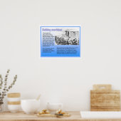 歴史、ビクトリア人、入浴機 ポスター (キッチン)