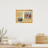 歴史・中世の巡礼 ポスター (キッチン)