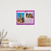 歴史、古代エジプトの寺院 ポスター (キッチン)