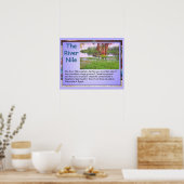 歴史、古代エジプト川ナイル ポスター (キッチン)