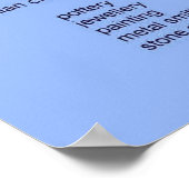 歴史、古代エジプト、エジプト工芸品 ポスター (角)