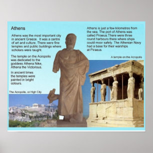 歴史,古代ギリシャ,アテネ ポスター