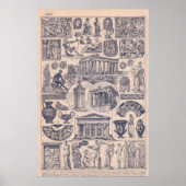 歴史、古代ギリシャ ポスター (正面)