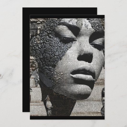 歴史 招待状 (正面/裏面)