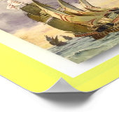 歴史、探検家、ヴァスコ・ダ・ガマ ポスター (角)