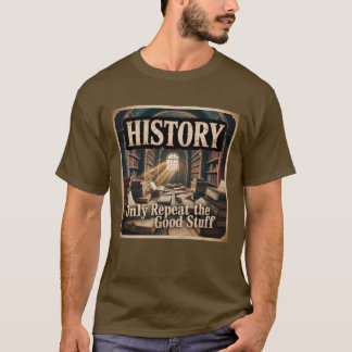 歴史:良い部分だけ繰り返そう Tシャツ