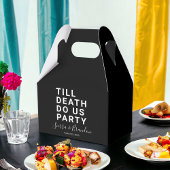 死おもしろいが我々のパーティーや婚約結婚を行うまで フェイバーボックス