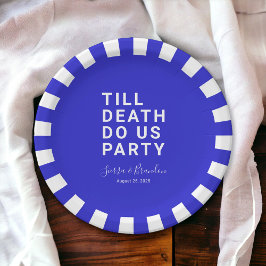 死おもしろいが我々のパーティーや婚約結婚を行うまで ペーパープレート