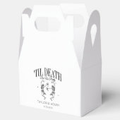 死おもしろいぬまでパーティー結婚式の引き出物箱 フェイバーボックス (オープン)