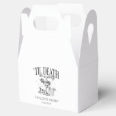 死おもしろいぬまでパーティー結婚式の引き出物箱 フェイバーボックス (オープン)