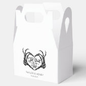 死おもしろいぬまでパーティー結婚式の引き出物箱 フェイバーボックス (オープン)