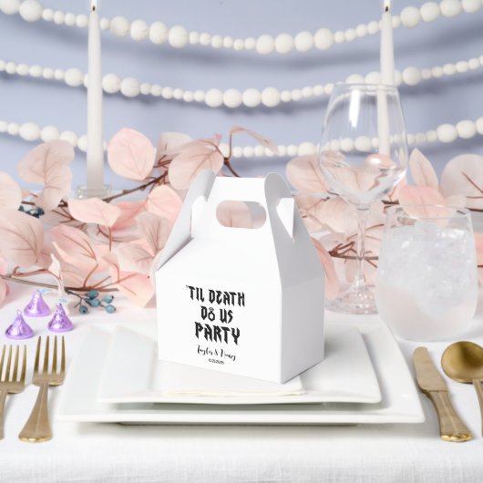 死おもしろいぬまでパーティー結婚式の引き出物箱 フェイバーボックス (ウェディング)