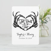 死おもしろいぬまでパーティー結婚式招待状 招待状 (スタンド正面)