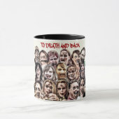 死および背部に マグカップ (中央)