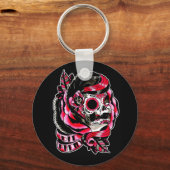 死かわいらしぬ キーホルダー (正面)